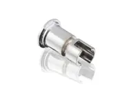 Front 1/4 window chrome pivot bearing. Porsche 356 / 911 - 64454255801, 64454255800