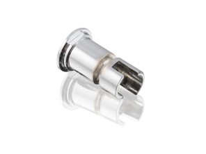 Vorderes 1/4 Fenster verchromtes Schwenklager. Porsche 356 / 911 - 64454255801, 64454255800