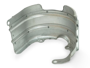 Heat shield for turbo charger. Porsche 996 Turbo - 99612321575, 99612321674