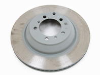 Brake disc rotor, REAR. Porsche 9YA Cayenne  2018>> - 9Y0615602, 9Y0615601C