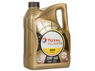 Total Quartz 9000 Energy Oil 0W/40 Fully Synthetic - 5 Litre Bottle - 0W/40, 0W-40, 195282, 195283