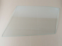 Door window glass, Clear. Porsche 911 68-84 COUPE - 90154210225, 9015421125, 8837-1, 8838-1