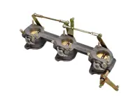 Cuerpo de mariposa MFI completo. Porsche 911E 2.0ltr 1969 - 90111000100, 90111000200