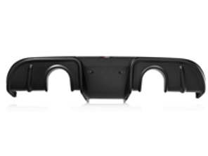 Akrapovic Rear carbon fiber diffuser for Porsche 718 Cayman GT4 / Spyder - OPF/GPF 2020 onwards - 982807125A, 982807125C, 982807125AOK1, 982807125COK1