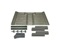 Bodenblechsatz hinten. Porsche 914 - 91450193924, 91450193711, 91450194300, 91450193782, 91450193783, 91450107611 - PP345