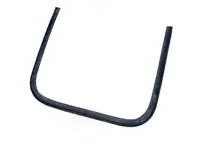 Motorraumdichtung, Hinten. Porsche 930 / 964 - 93050417001