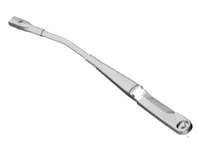 Front wiper arm. Porsche 970.1 Panamera >>2013 (LHD Cars) - 97062802701, 97062802702, 97062802900, 97062802901