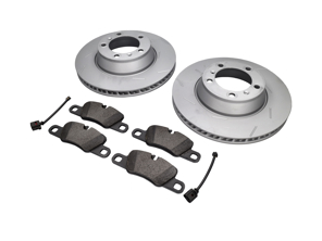 Pack de plaquettes et disques de frein arrière. Porsche Panamera 3.0L Diesel / 4S - 971615601P, 971615602P
