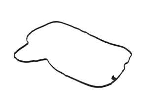 Cylinder head valve cover seal. Cylinders 4-6. Porsche 991 GT3 / 992 GT3 / Spyder / GT4RS - 0PB109092, 9A110573290