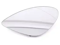 Door mirror glass ASPHERICAL, Right. Porsche 958 Cayenne RHD - 3122202, 95873152281