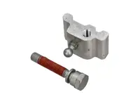 Schroefplaat voor spankabel cabrioletkap. Porsche 986 Boxster 1997-04 - 98656191700, 98656131700, 98656181900