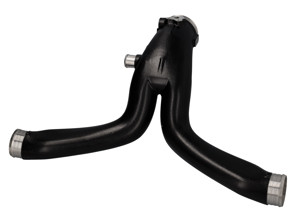 Ansaugplenum-Y-Rohr mit hohem Durchfluss. Porsche 991.1 Turbo / Turbo S - Designtek - 99111005070, 99111005071