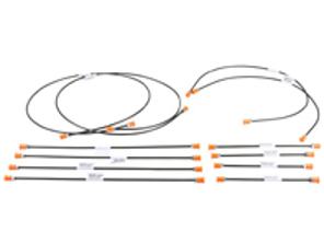 Kit de línea de freno. Porsche 914 69-76 - EQ698014, 1661501310