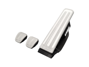 Aluminium-Pedalsatz, manuell, Rechtslenker, Gas, Bremse und Kupplung. Porsche 991 - 99104470005