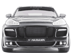 Pare-chocs/aileron de tablier avant. Hamann pour Cayenne MKII
