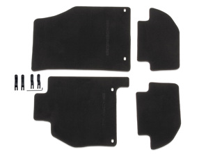 Fußmatten, schwarz. Porsche 928 LHD Autos - 000043154105FV, 000043154225FV