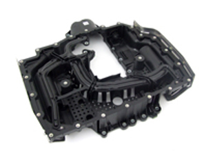 Cárter de aceite, parte superior. Porsche 991.2 - 9A210730603, PAB115814, 0PB115814C