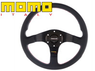 Steering wheel tuner - black / black leather - Momo - M11110332211R, M11110335211R
