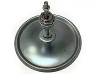 Fresh air valve system complete w/o knob. Porsche 356 A-T2/BT5 - 64457101501, 64457101501B