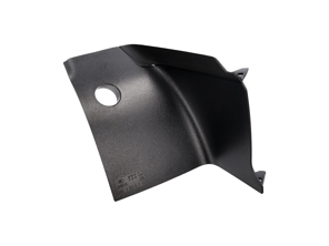 Garniture noire en plastique qui se place entre le feu arrière et la barre lumineuse du hayon. Porsche 9YA Cayenne - 9Y0945427B, 9Y0945428B