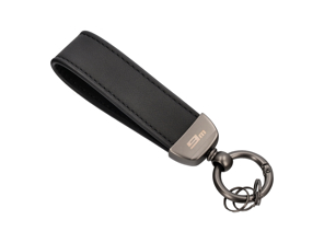 Leather keyring from Ninemeister - 99002830BLACK, WAP0500900E, WAP0500920E, WAP0500950E, WAP0500100MGT3, WAP0503800PSAB - 9MKEYRINGBLACK, 9MKEYRINGRED, 9MKEYRINGGREY