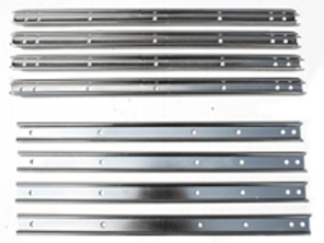 Ensemble de rails de siège supérieur et inférieur. Porsche 356C / 911 912 1965-1973 - 64452130106SET, 64452130106, 644-521-301-06-SET