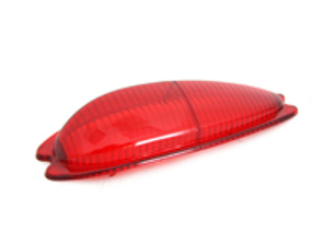 Lentille de clignotant arrière, rouge. Spécifications Porsche 356 États-Unis - 64463142200, 64463142100 - JG.421.00, JG.422.00