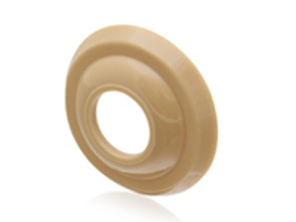 Rosette für Türgriff und Fensterkurbel, Beige. Porsche 356 - 64455289101500