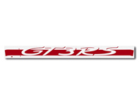 Decorative foil, side, in Indian Red for Porsche 996 GT3 RS - 99655933390, 99655933392, 99655933490, 99655933492