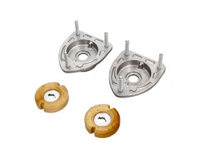 Montagesatz für hinteren oberen Stoßdämpfer. Porsche 991 / 992 9P1513353 , 99133369101 - 9P1513353, 99133316101, 99133316100, 99133369101, 99133369100