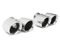 Auspuff Deluxe Quad Endrohre POLIERTES CHROM. Porsche 991.2 Carrera - 9P1251187, 9P1251187H, 9P1251188, 9P1251188H, 9P1251187A, 9P1251187J, 9P1251187E, 9P1251187F, 9P1251187C, 9P1251187D, 9P1251187L, 9P1251188A, 9P1251188J, 9P1251188E, 9P1251188F, 9P1251188C, 9P1251188D, 9P1251188L