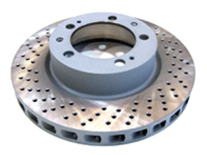 Rotor de disque de frein, avant. Porsche 993 C2 / C4 (référence OE 99335104301 / 99335104401) - 99335104301, 99335104401