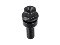 Porsche Wheel Bolt BLACK +5mm Longer. Porsche 996 / Boxster / 997 / Cayman - WHT004676A, 99736198007