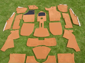 Bodenteppich-Set für den Innenbereich. Porsche 911 1976-83