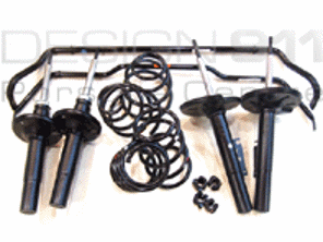 Original Porsche Tequipment Sport Suspension Kit Porsche 996 C4 3.4L COUPE - 00004450020