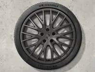 Jantes alliage 21" Panamera Exclusive Design et pneus hiver Porsche d'origine - 976044600L