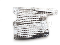 Rear bumper heat protection shield. Porsche 957 Cayenne - 95550574700, 95550574800
