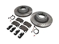 Pack plaquettes et disques de frein arrière Porsche 997 Turbo OE - 99735240502, 99735240602, 99761275402, 99735208602, 99735294905