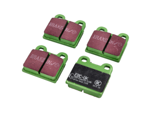 Plaquettes de frein arrière EBC GREEN. Porsche 912 / 911 / 914 / 356C - 91135293901, 91135293902 - DP2105