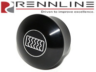 Rennline Billet Dash Knobs - Rear Defrost. Porsche 911/912/914 - DA88