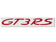 Logo 'GT3 RS' en Rouge Indien pour Porsche 996 GT3 RS - 99655923795