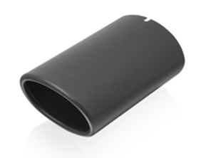 Tuyau d'échappement, noir. Porsche 944 - 477253192D