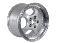 Front 18-inch Light-alloy wheel, Silver metallic. Porsche 964 Turbo 3.6L - 96536213600, 96536214000