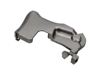 Cache intérieur de charnière de siège avant, gris argenté métallisé. Porsche 991/982 Boxster/Cayman 2012>> - 99152133, 99152133502D20, 99152133602D20, 99152133501D20, 99152133601D20
