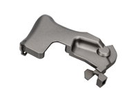 Front Seat Hinge Inner Cover, Silver Grey Metallic. Porsche 991 / 982 Boxster / Cayman 2012>> - 99152133, 99152133502D20, 99152133602D20, 99152133501D20, 99152133601D20