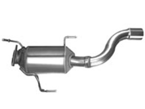 Dieselpartikelfilter. Porsche 957 Cayenne 3.0 Diesel - 7L8131709D, 7L8254400NX, 95511302360, 955113023GX - BM11349