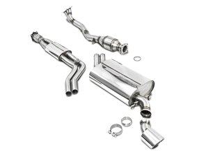 Sistema de escape deportivo colector trasero con - bypass catalítico para Porsche 968