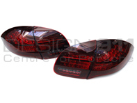 Kit fanale posteriore / lampade fumè nero. Porsche Caienna 958 - 95804490026
