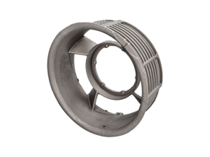 Carcasa del ventilador del alternador, aleación. Porsche 911 1984-89 - 93010600607, 93010600606, 9301061022R, 93010600610, 93010600611 - COL11.1.121, COL111121