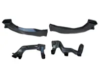 Cabin air duct channel set, LHD (Left Hand Drive). Porsche  991.1 / 991.2 - 99157279402, 99157269300, 99157246302, 99157246402
